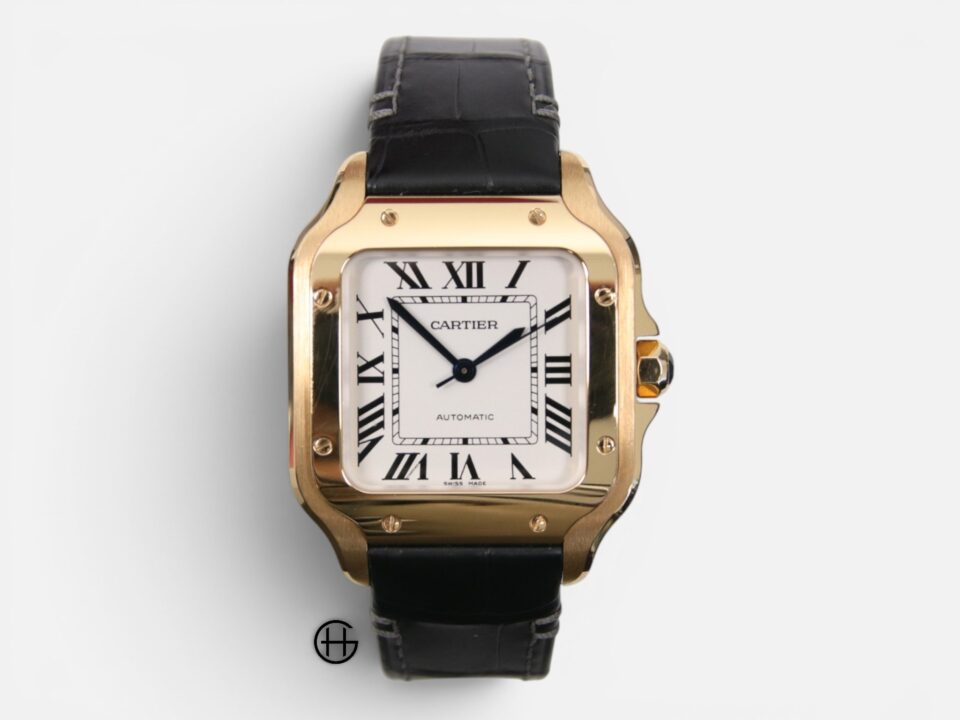 Cartier Santos 18K Roséguld | Medium