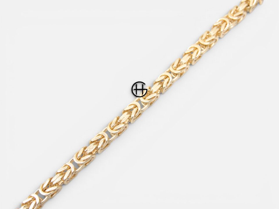 Kejsararmband 18K RG 54,9g 20cm