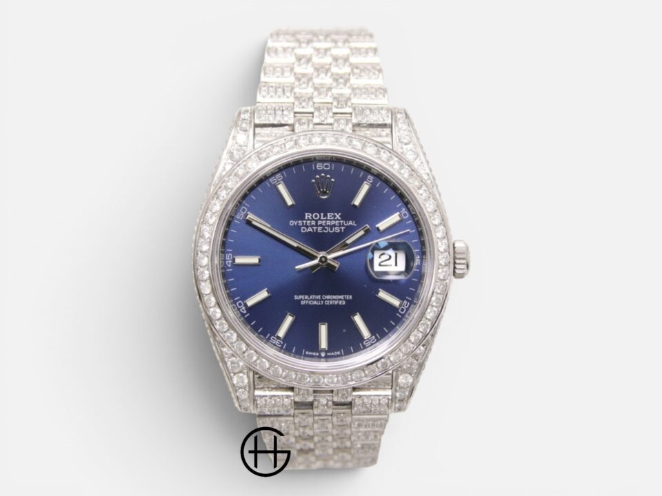 Rolex Datejust 41 Vitt Guld | Stål