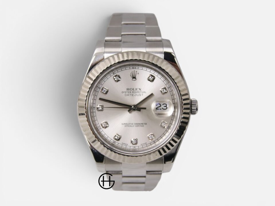 Rolex Datejust II Vitt Guld | Stål
