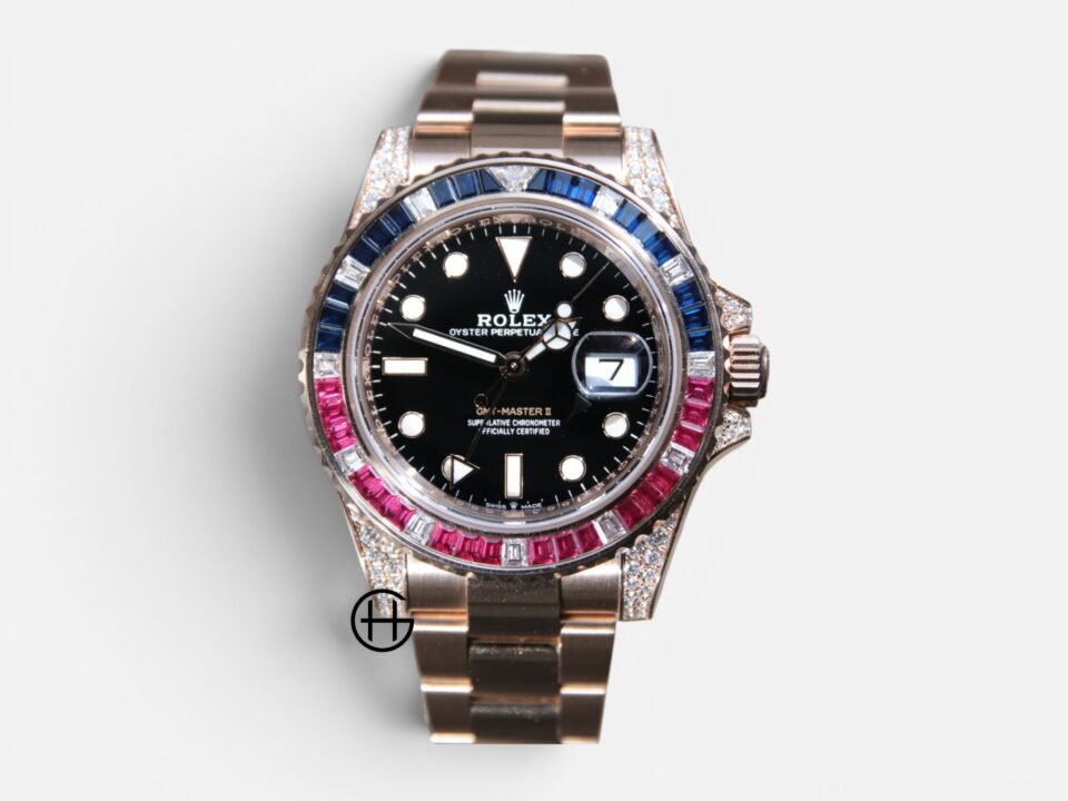 Rolex GMT-Master II Roséguld | SARU | Pepsi | Off Catalogue