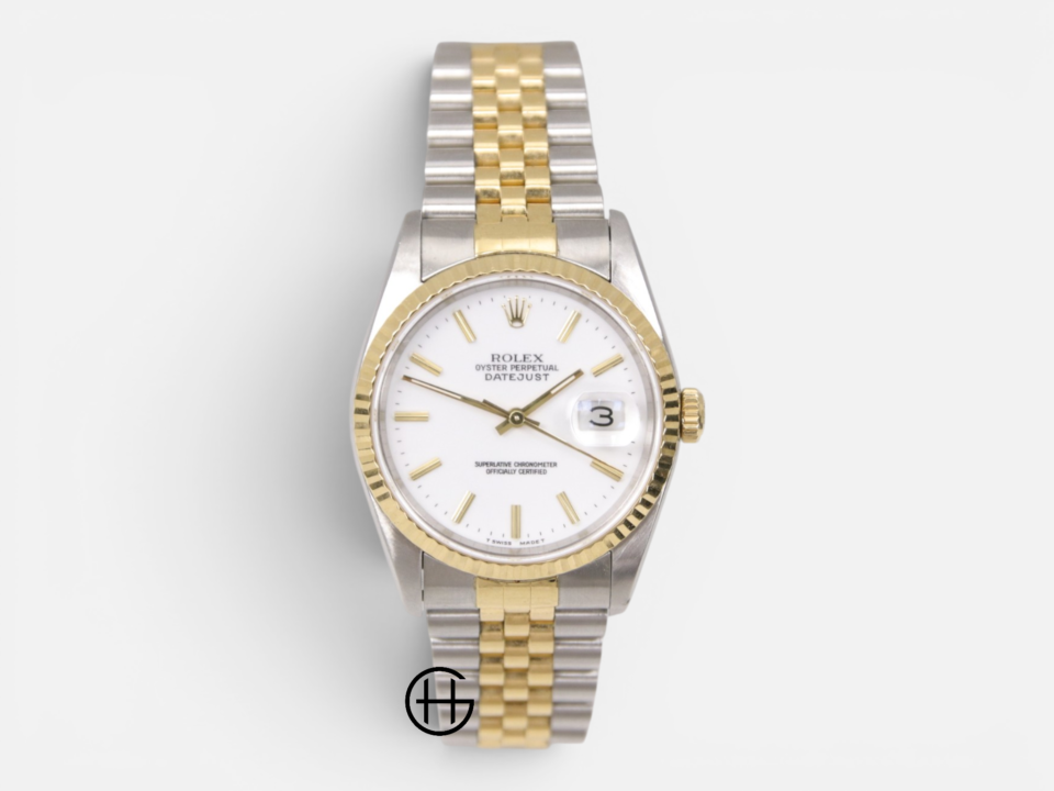 Rolex Datejust 36 Gult Guld | Stål