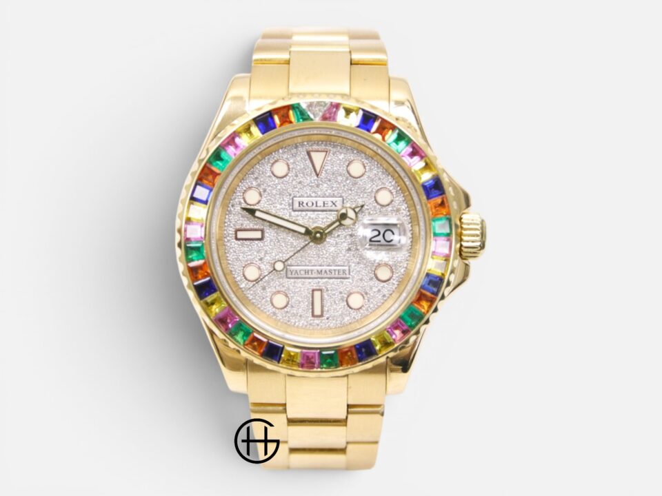 Rolex Yacht-Master 40 Gult Guld | Haribo | Custom