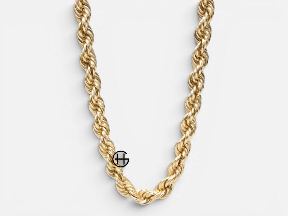 Cordellhalsband 18K Gult Guld 210,3gram 65cm
