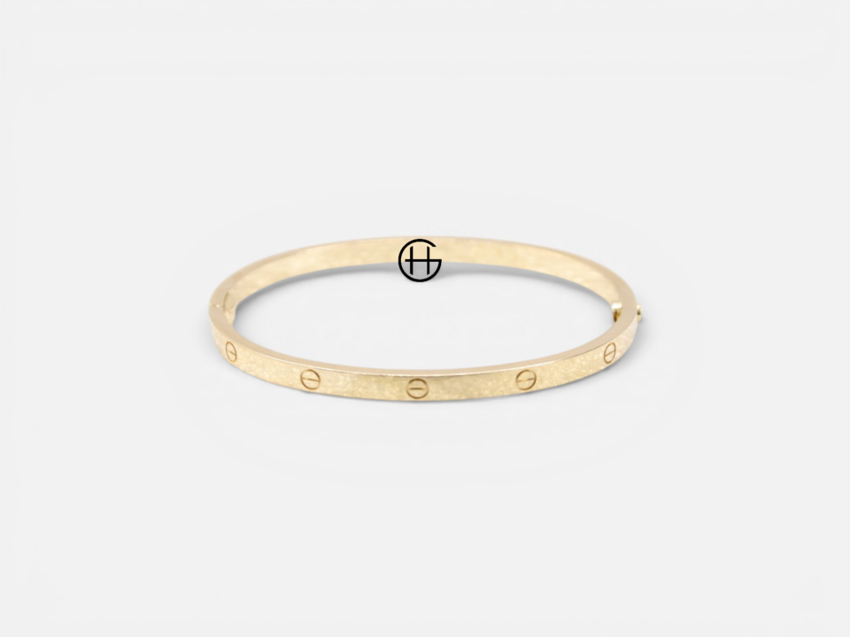 Cartier Love Armband | Liten Modell | Gult Guld