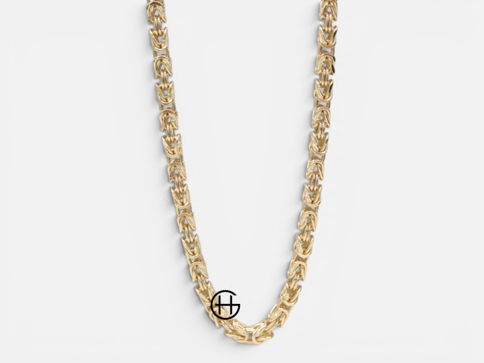 Kejsarhalsband 18K RG 86,4g 62cm