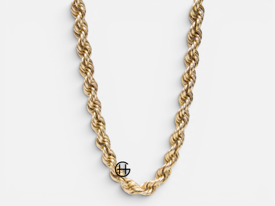 Cordellhalsband 18K Gult Guld 109,8gram 60cm