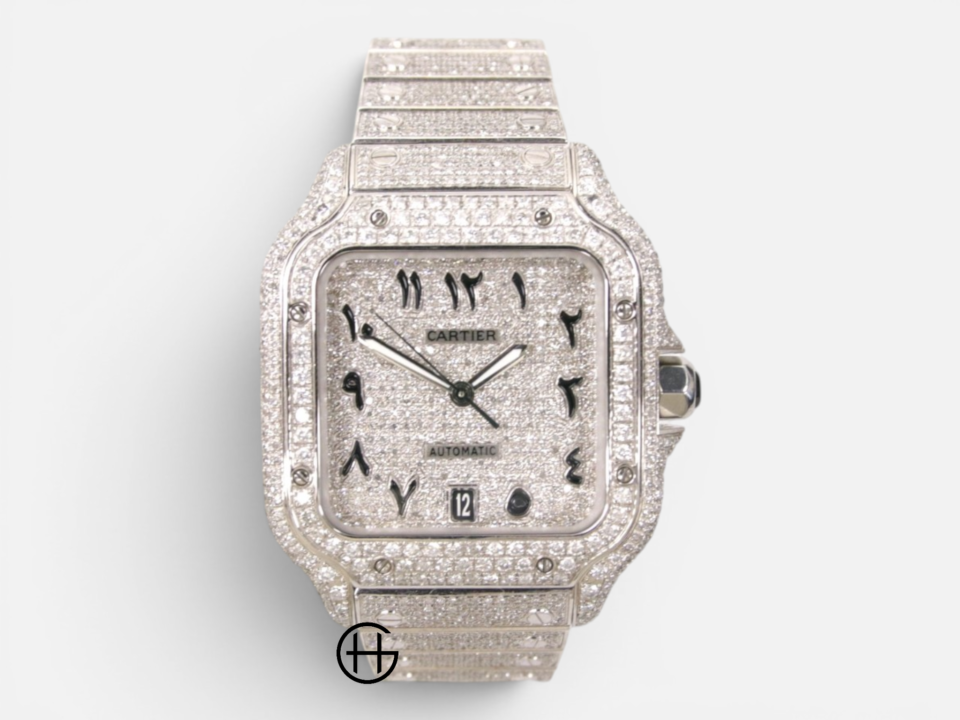 Cartier Santos de Cartier Custom Diamanter