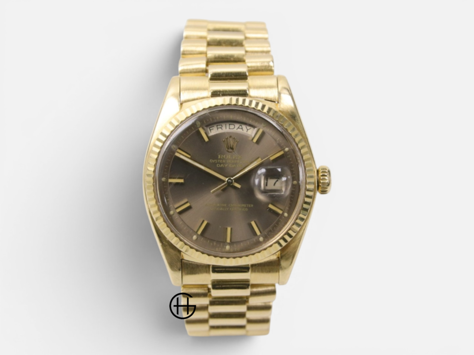 Rolex Day-Date 36 Gult Guld | Grå | Rare