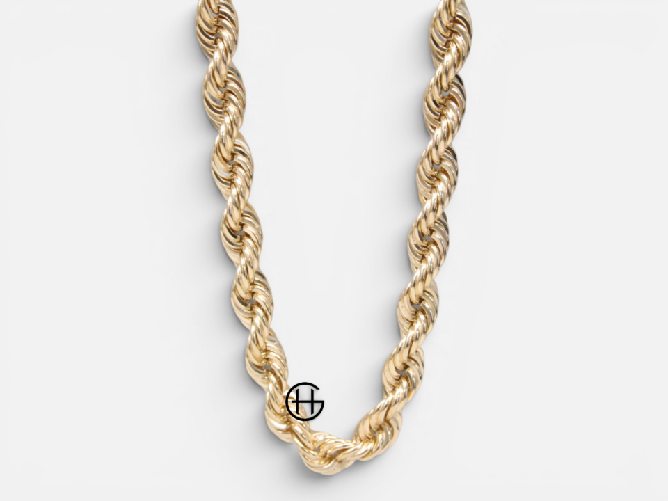 Cordellhalsband 18K Gult Guld 239,3gram 60cm