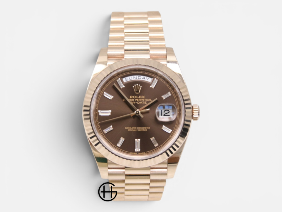 Rolex Day-Date 40 Roséguld