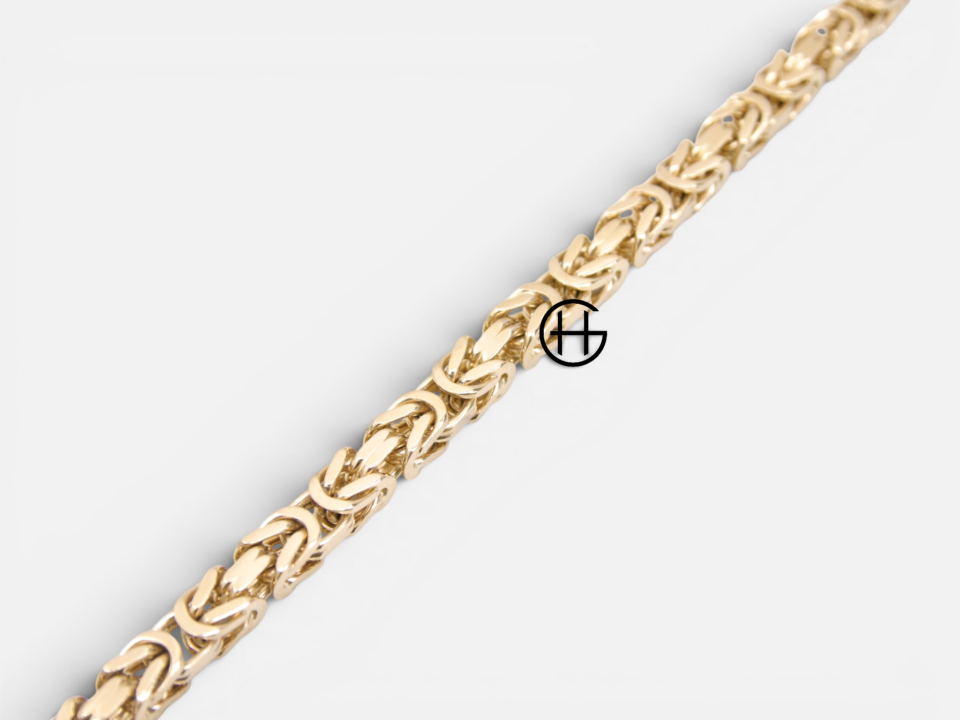 Kejsararmband 18K RG 78,8g 23cm