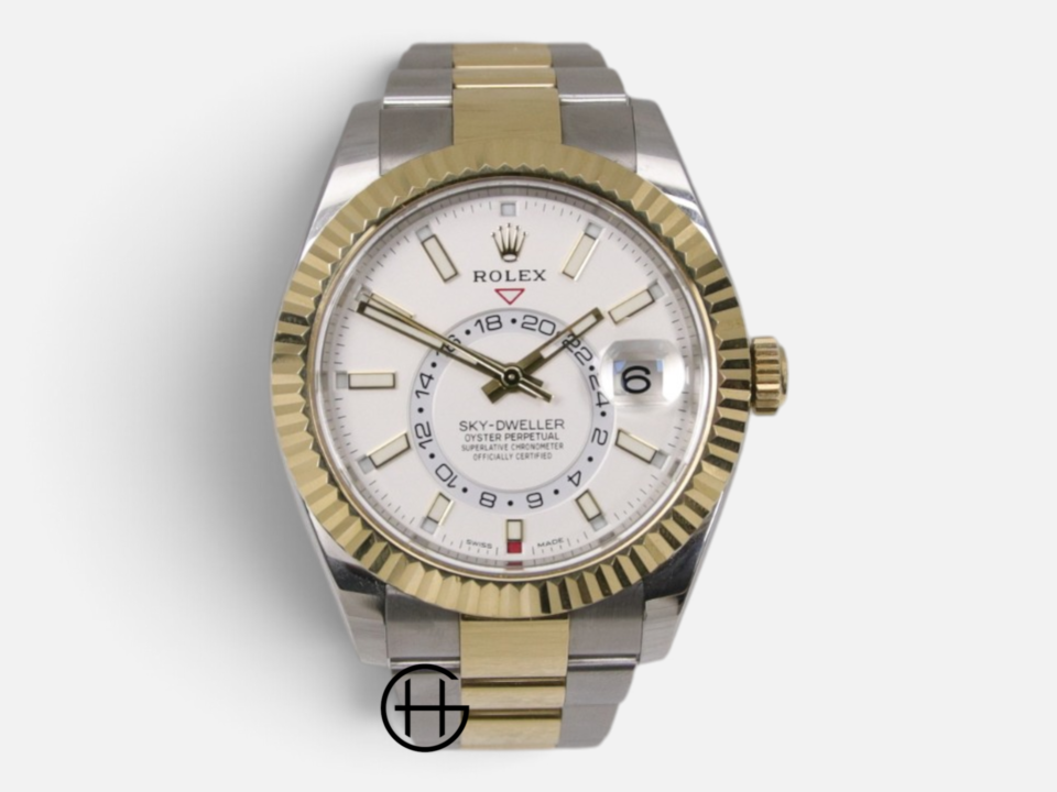 Rolex Sky-Dweller Gult Guld | Stål