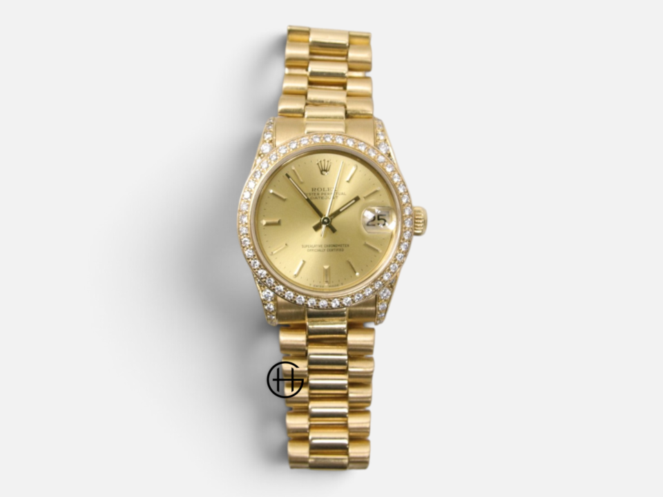 Rolex Datejust 31 | 18K Gult Guld | Customade |