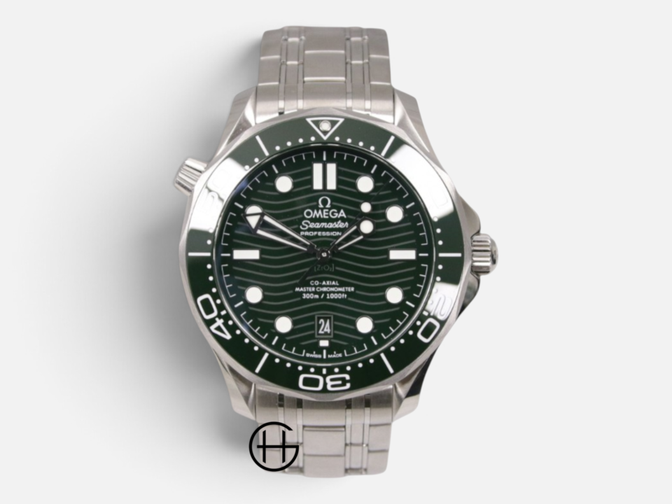 Omega Seamaster Diver 300M Keramik | Grön | Stål