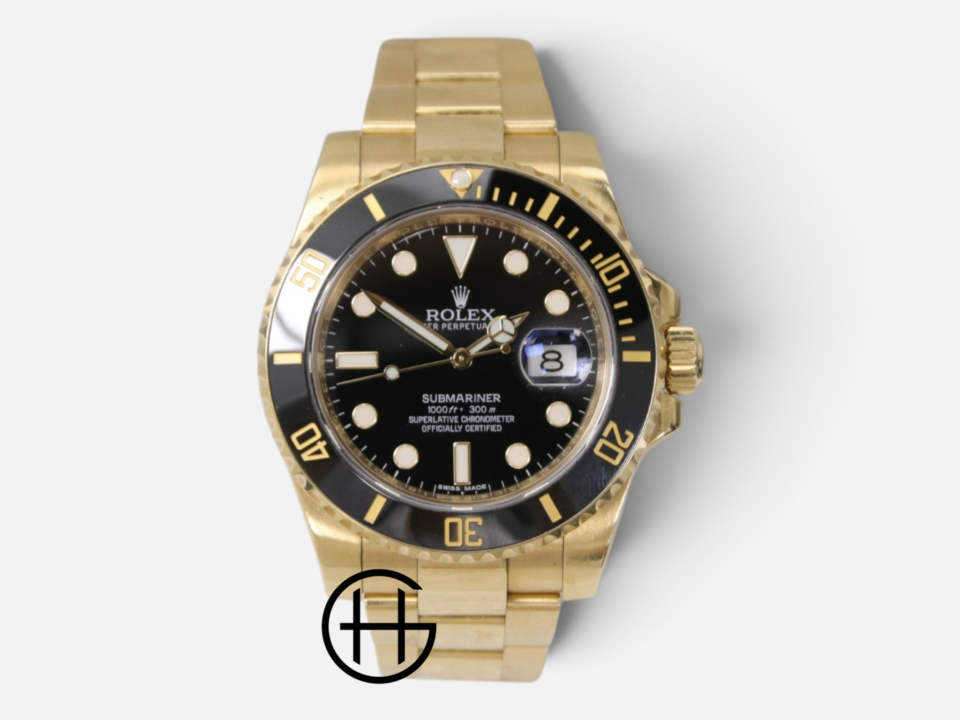 Rolex Submariner 18K Gult Guld | Date