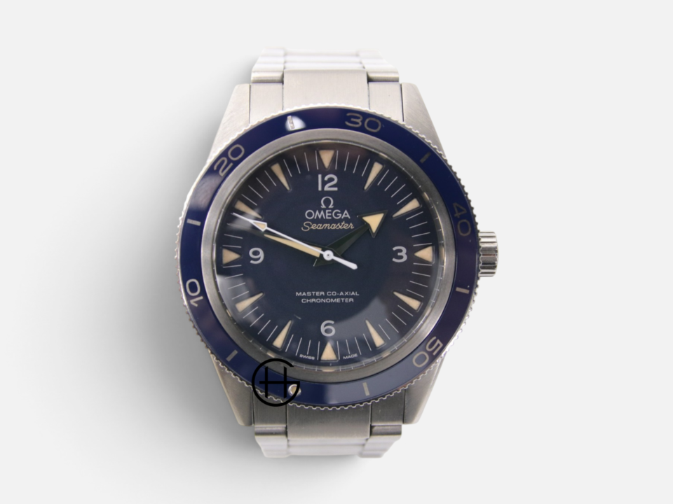 Omega Seamaster 300 | Titanium | Blå