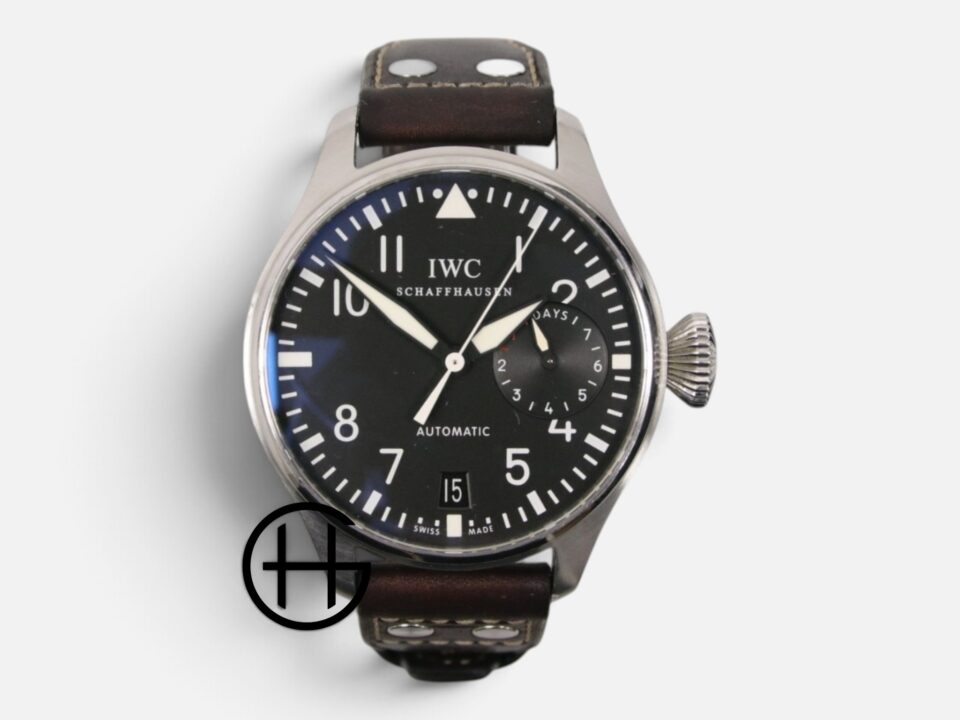 IWC Big Pilot | Stål | Svart