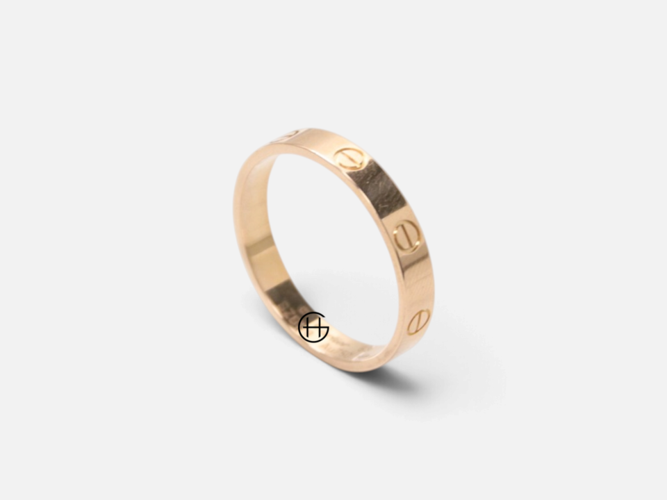 Cartier Love Ring 18K Roséguld